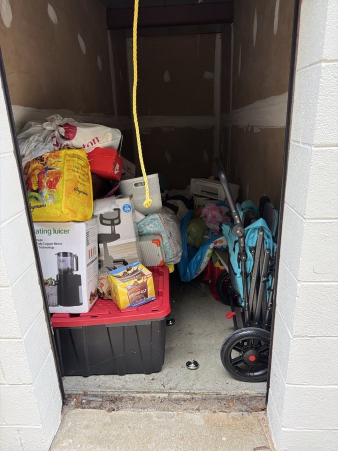 5 x 15 storage unit in Richmond, VA