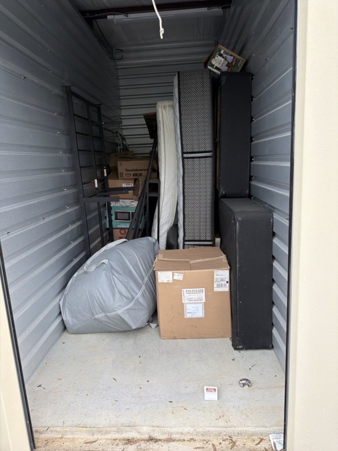 5 x 15 storage unit in Mechanicsville, VA