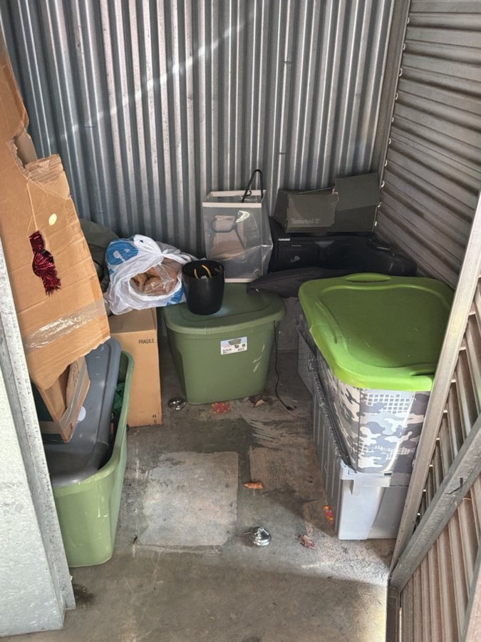 5 x 5 storage unit in Richmond, VA