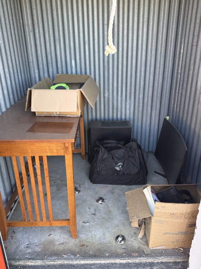 5 x 5 storage unit in Richmond, VA