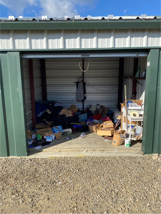 10 x 10 storage unit in Corning, NY