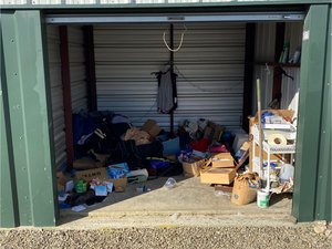 10 x 10 storage unit in Corning, NY