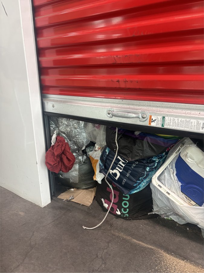 5 x 5 storage unit in San Jose, CA