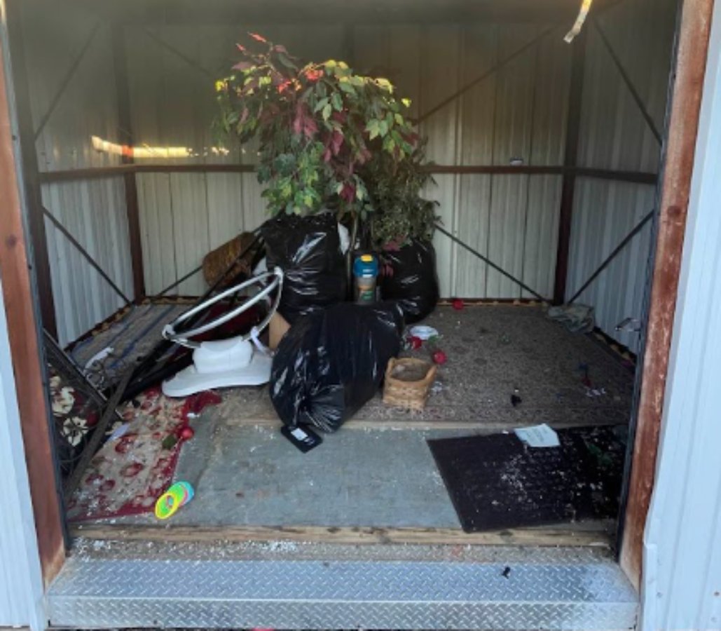 10 x 10 storage unit in Cowpens, SC