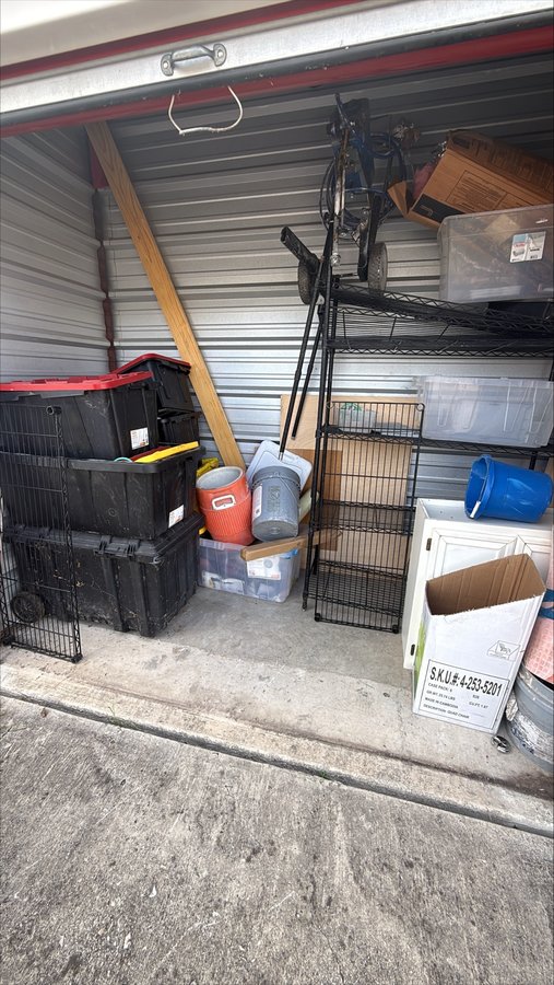 5 x 10 storage unit in San Antonio, TX