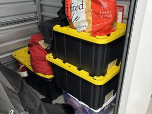 5 x 5 storage unit in San Jose, CA