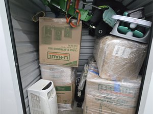5 x 5 storage unit in Trenton, NJ