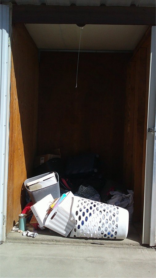 5 x 5 storage unit in Visalia, CA