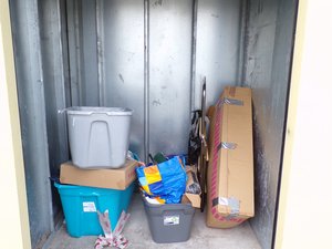 5 x 5 storage unit in Hudson Falls, NY