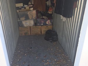 5 x 10 storage unit in West Haven, CT