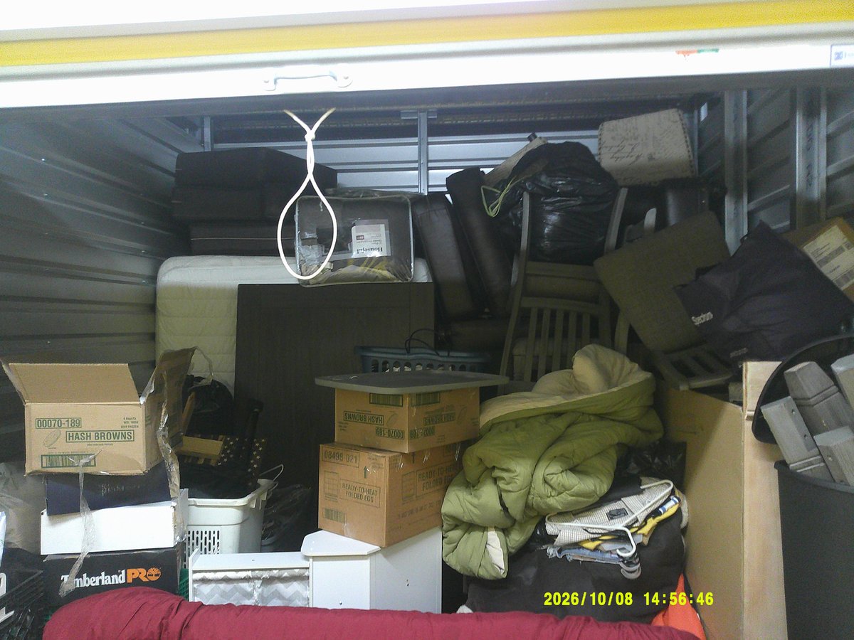 10 x 10 storage unit in Greensboro, NC