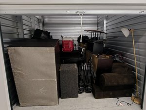 10 x 10 storage unit in Springfield, MA
