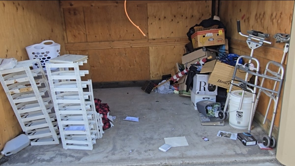 10 x 10 storage unit in Pocatello, ID
