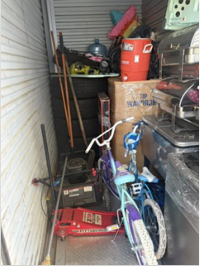 5 x 10 storage unit in Placentia, CA