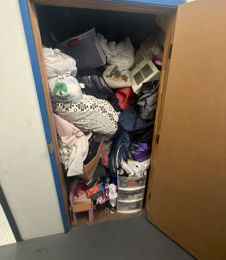 6 x 6 storage unit in Placentia, CA