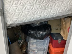 5 x 5 storage unit in Santa Cruz, CA