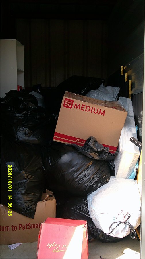 5 x 10 storage unit in Greenville, NC