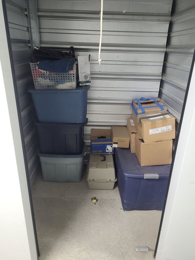5 x 5 storage unit in Vancouver, WA