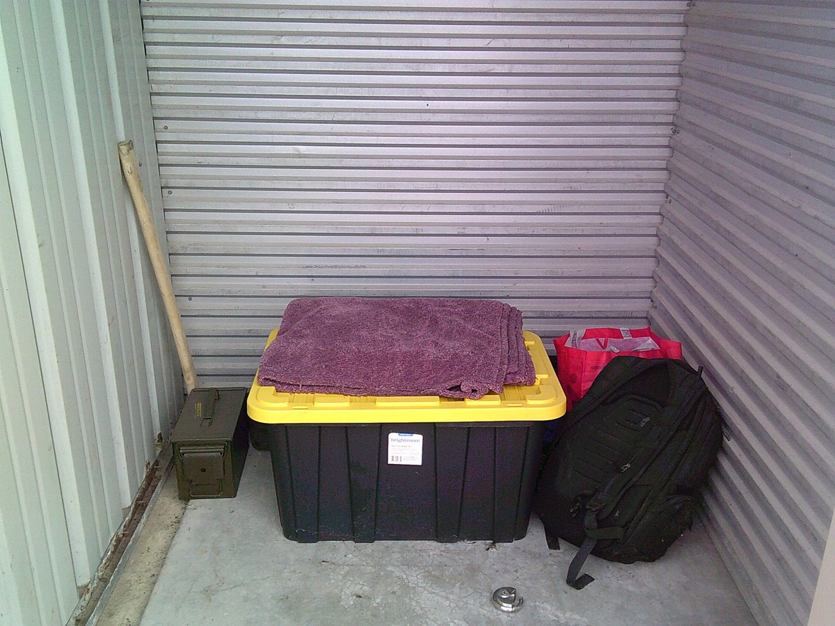 5 x 5 storage unit in Olathe, KS