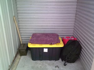 5 x 5 storage unit in Olathe, KS