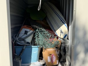 5 x 10 storage unit in Sanford, NC
