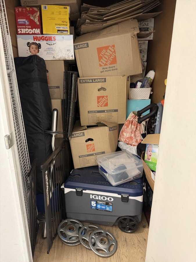 5 x 10 storage unit in Los Gatos, CA