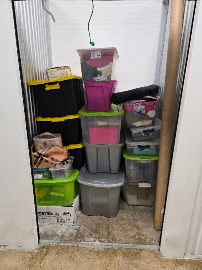 5 x 5 storage unit in Columbia, SC
