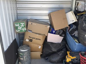 5 x 10 storage unit in Littlefield, AZ