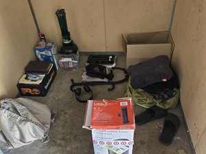 5 x 5 storage unit in W. Sacramento, CA