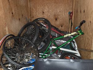 4 x 8 storage unit in San Francisco, CA