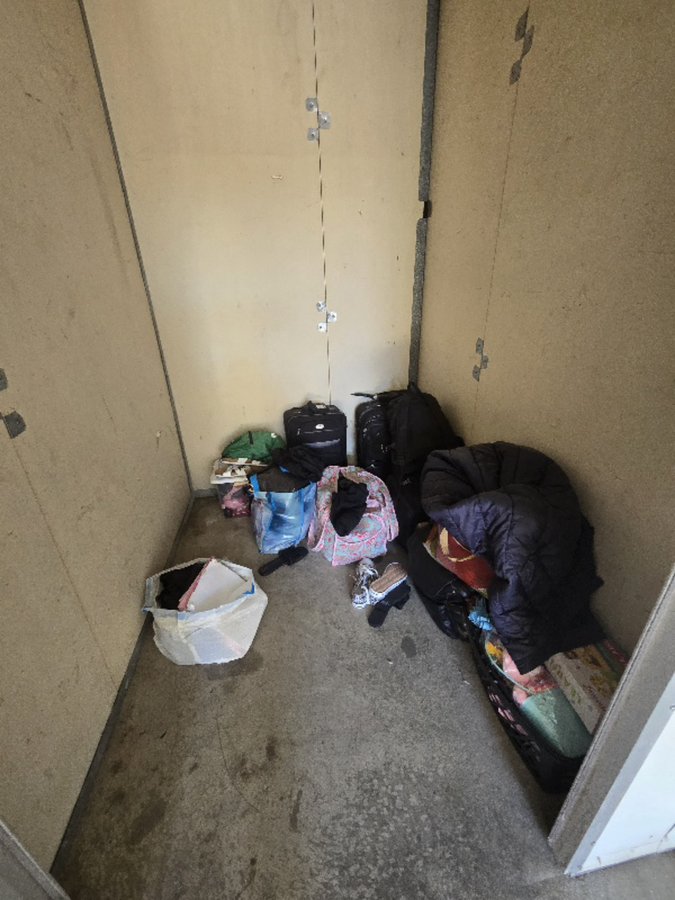 5 x 5 storage unit in W. Sacramento, CA