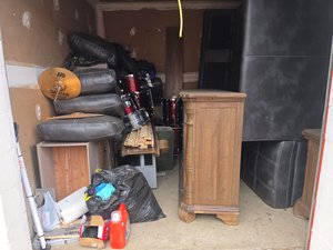 10 x 10 storage unit in Charlotte, NC