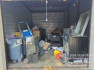 10 x 15 storage unit in Citrus Heights, CA
