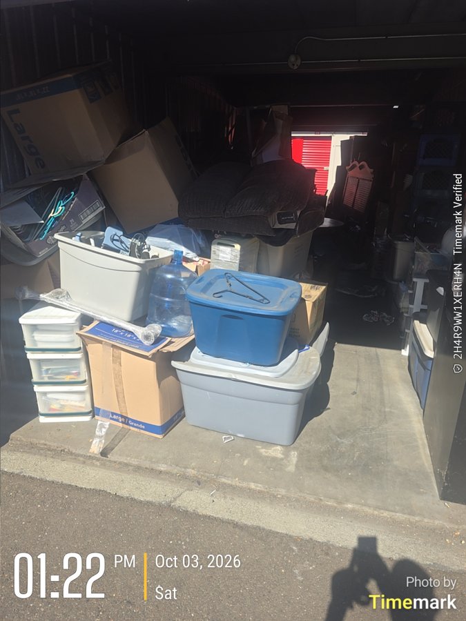 10 x 30 storage unit in N. Highlands, CA