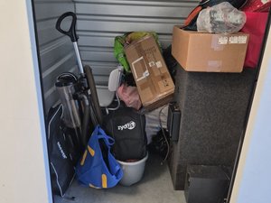 5 x 5 storage unit in Sicklerville, NJ