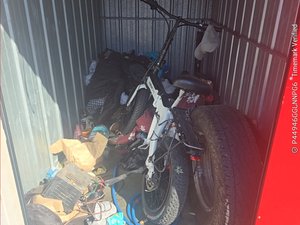 5 x 10 storage unit in N. Highlands, CA