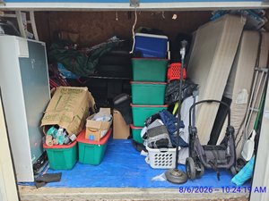 10 x 12 storage unit in Scottsburg, IN