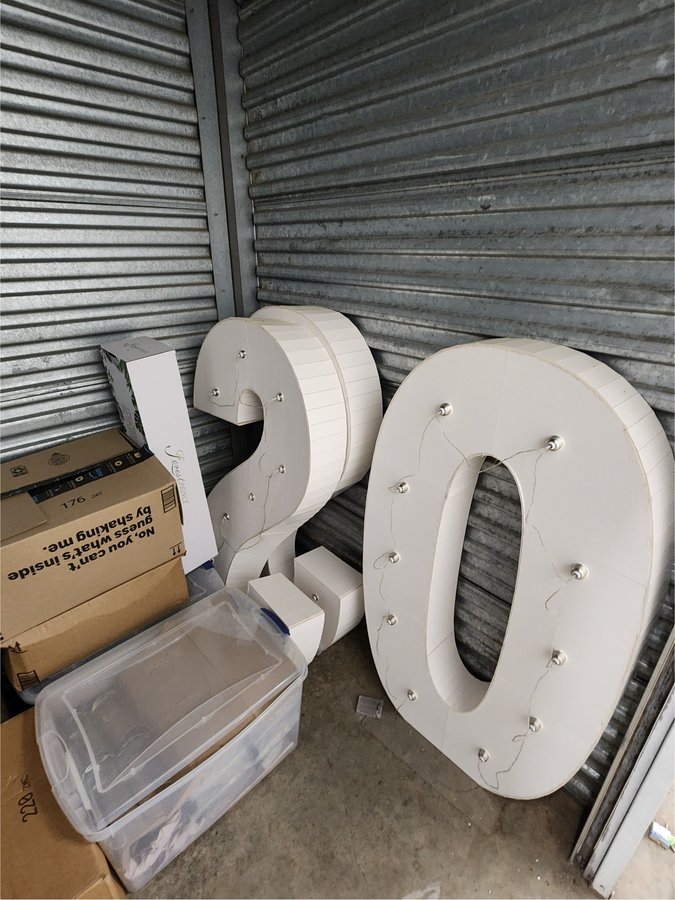 5 x 5 storage unit in Marietta, GA