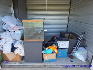 10 x 10 storage unit in Frankfort, IN