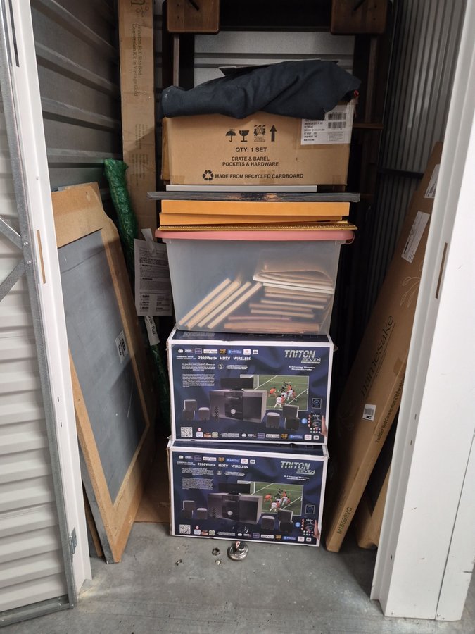 5 x 5 storage unit in Marlton, NJ