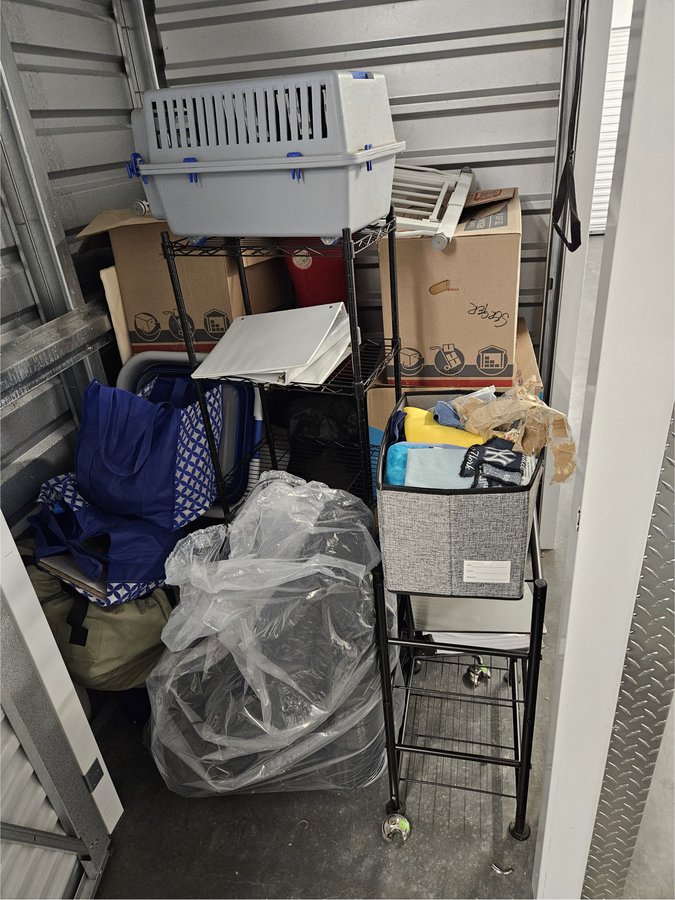 5 x 5 storage unit in Wendell, NC