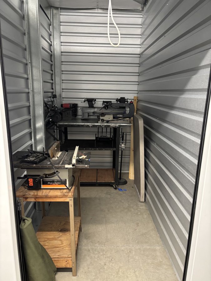 5 x 10 storage unit in Yelm, WA