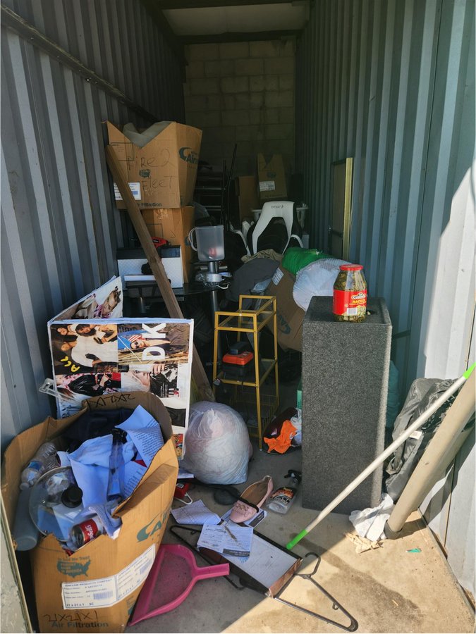 5 x 20 storage unit in Cocoa, FL