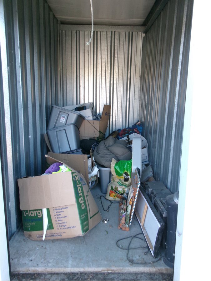5 x 10 storage unit in Elkton, MD
