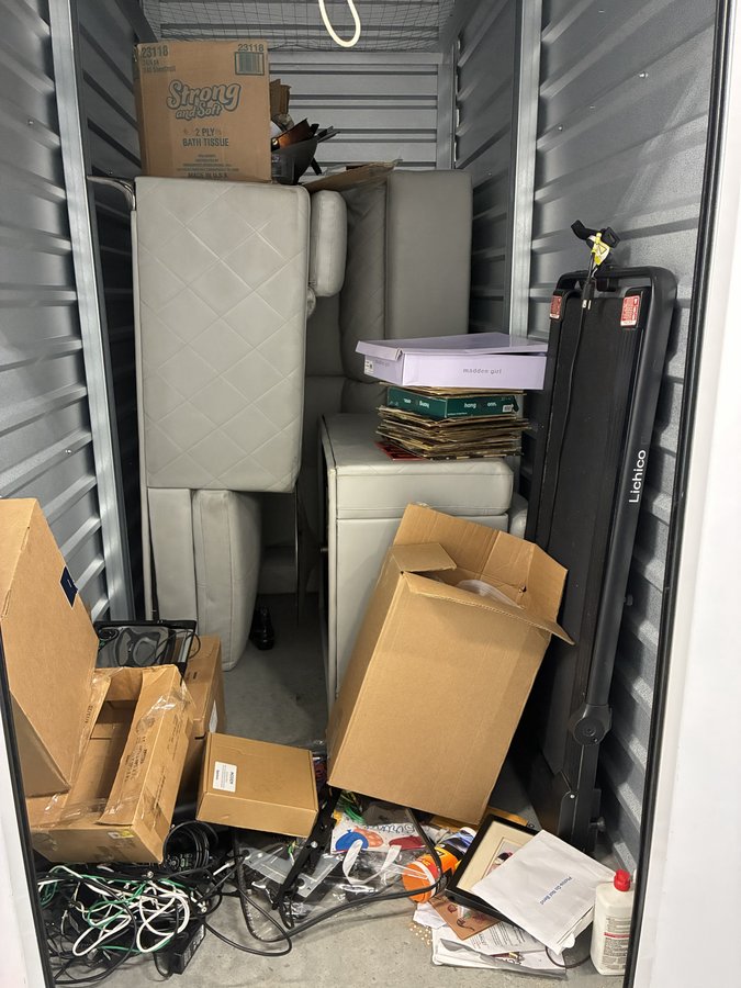 5 x 10 storage unit in Raleigh, NC