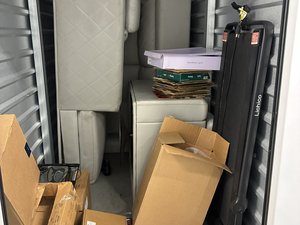 5 x 10 storage unit in Raleigh, NC