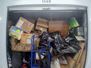 7 x 20 storage unit in Raleigh, NC