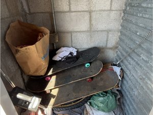 3 x 4 storage unit in Sacramento, CA