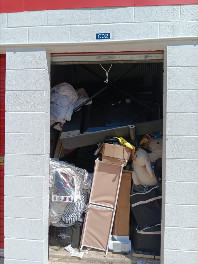 5 x 5 storage unit in Monroe, LA