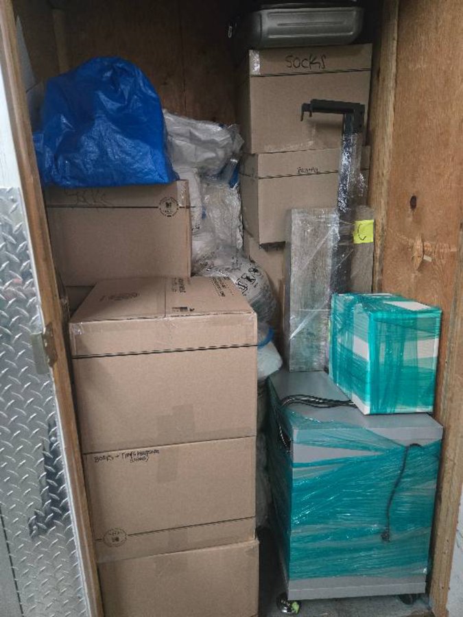 4 x 4 storage unit in San Francisco, CA